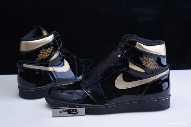 Cheap BLACK 1 AIR (2020) GOLD 555088-032 JORDAN HIGH RETRO METALLIC 0810